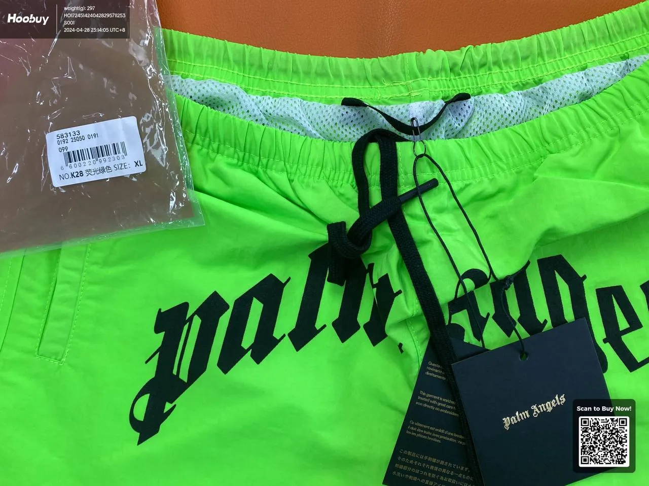 Palm angels shorts — Pants find on the LitBuy Spreadsheet