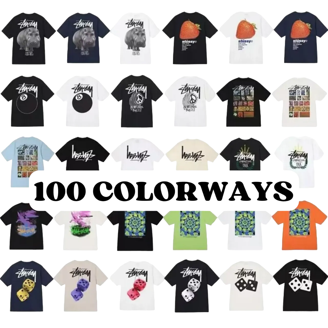 stussy tees — T-Shirts find on the LitBuy Spreadsheet