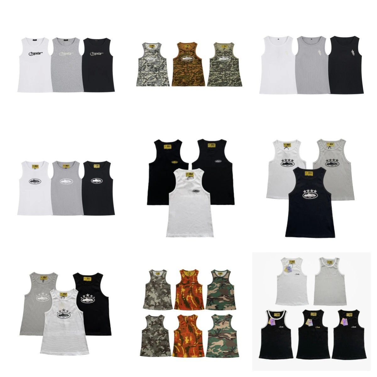 Camo Print Streetwear Tank Top — T-Shirts find on the LitBuy Spreadsheet