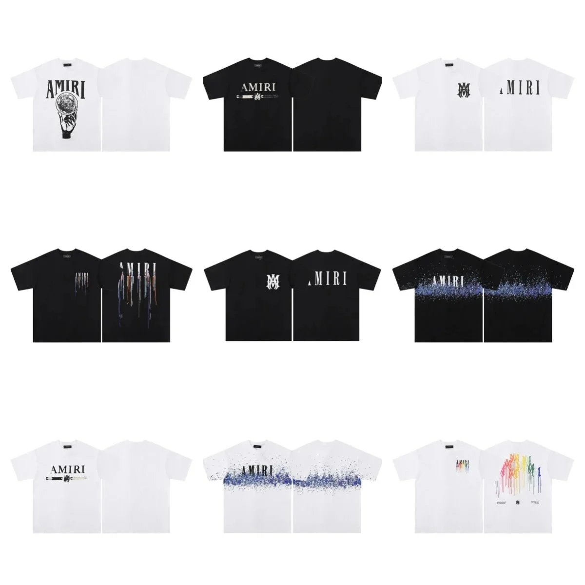 Splatter Letter Print Tee — T-Shirts find on the LitBuy Spreadsheet