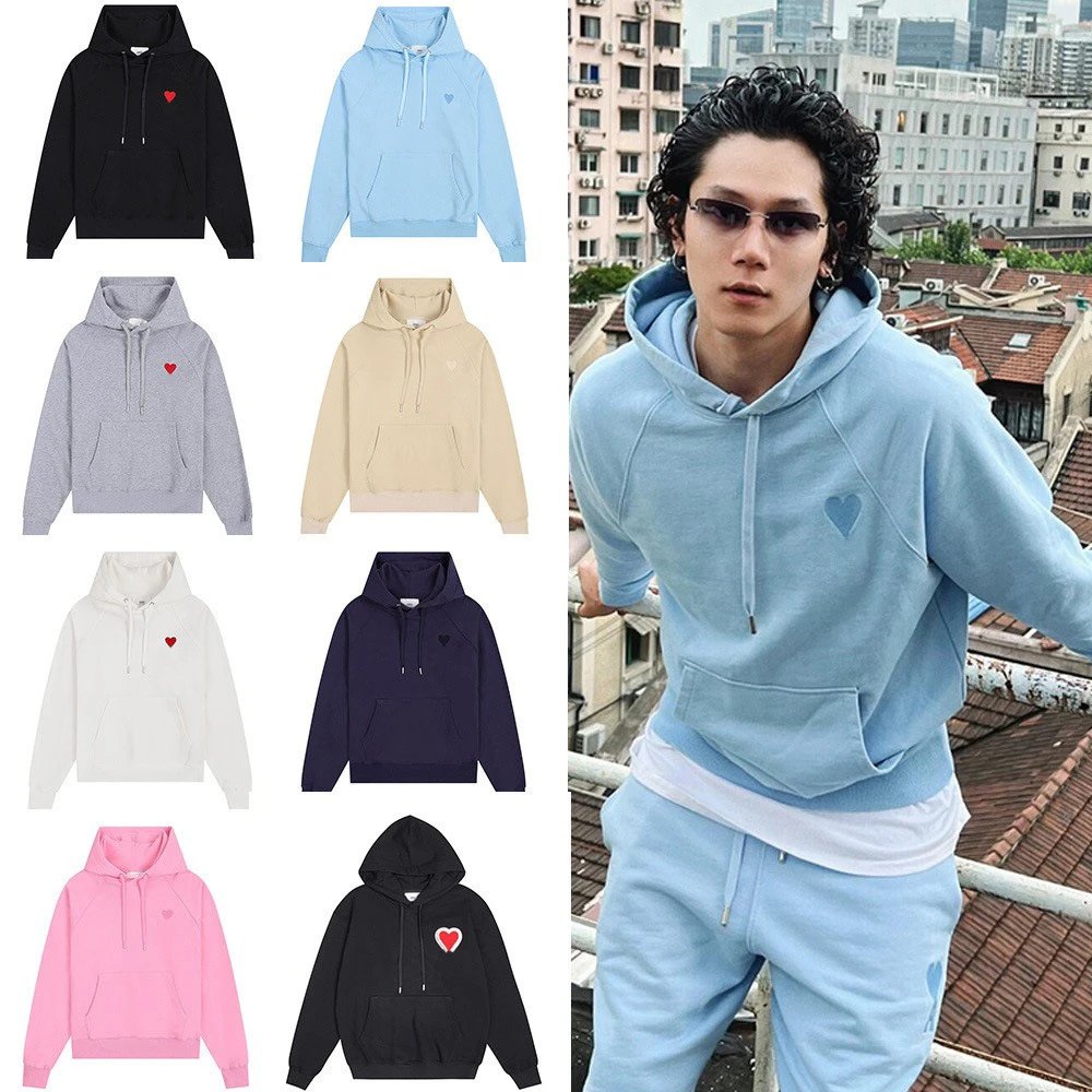 Heart Embroidered Streetwear Hoodie — Hoodies find on the LitBuy Spreadsheet