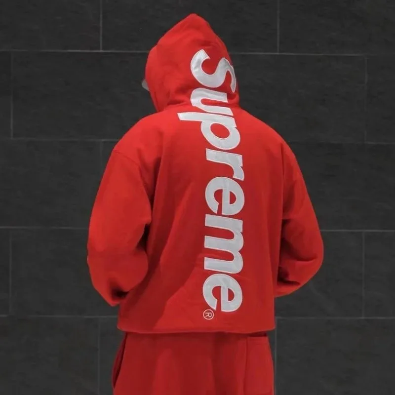 Supreme Box Logo Fleece Hoodie — Hoodies find on the LitBuy Spreadsheet