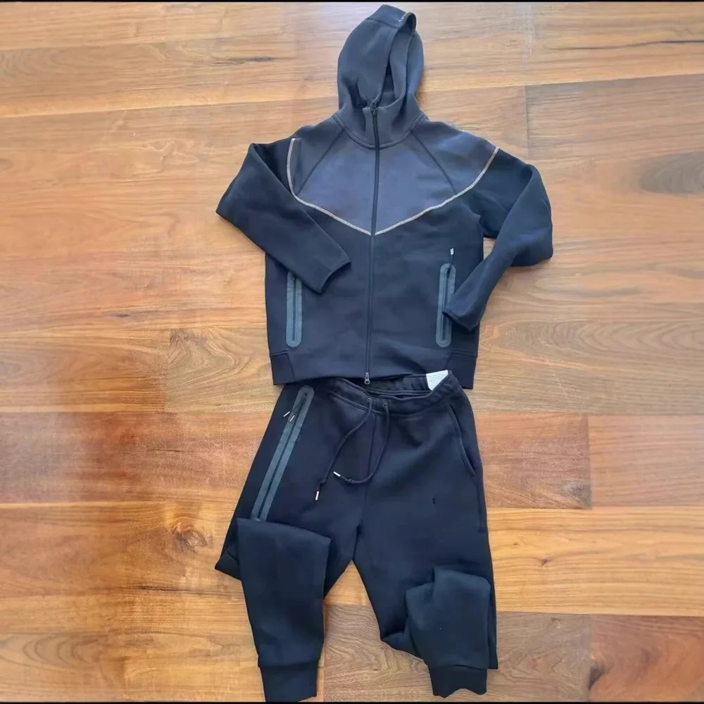 Nike Tech Fleece-Style Navy Tracksuit — Tracksuits find on the LitBuy Spreadsheet