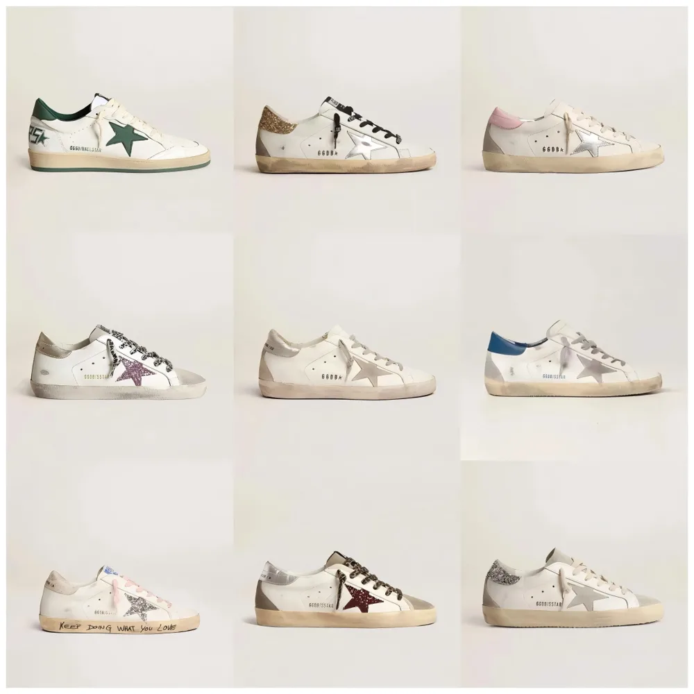 Golden Goose-Style Super-Star Sneakers — Shoes find on the LitBuy Spreadsheet