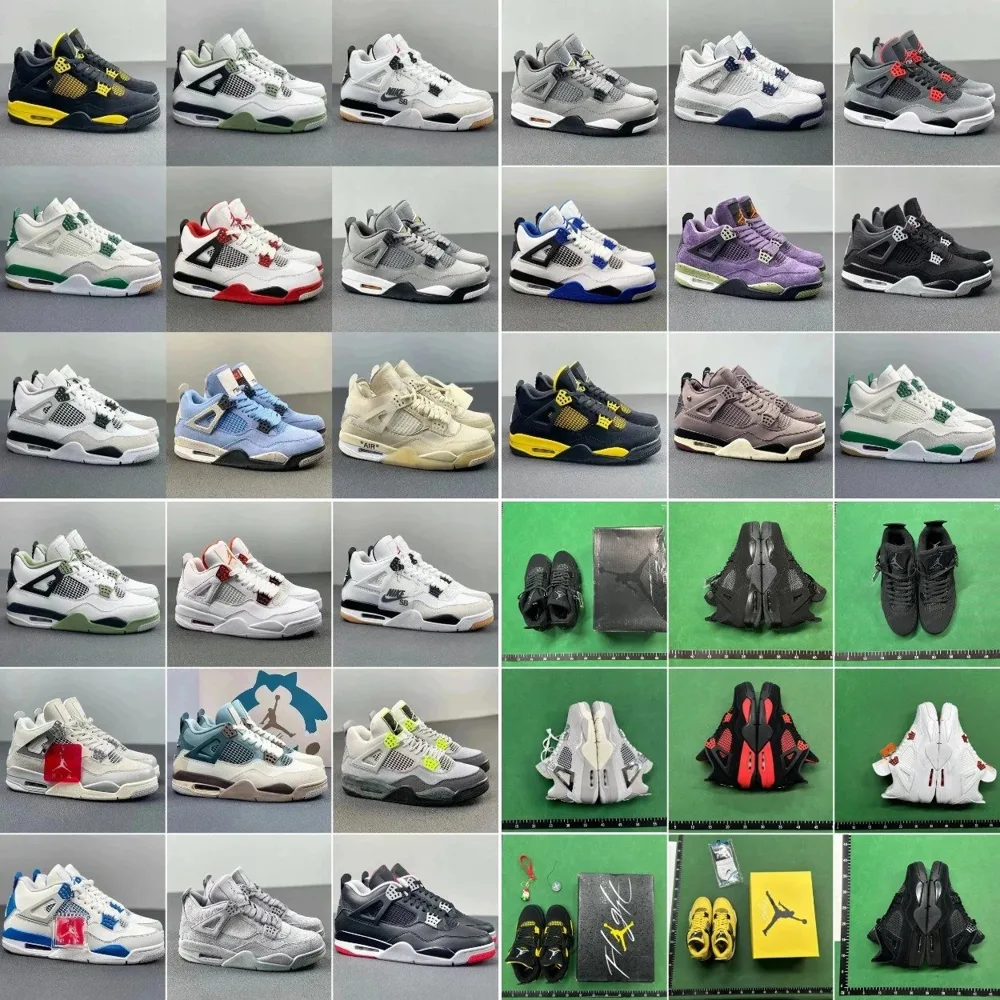 Jordan 4-Style Retro Sneaker Collection — Shoes find on the LitBuy Spreadsheet