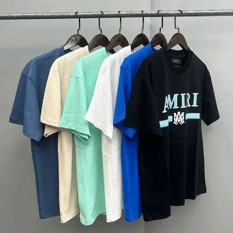 Amiri-Style Logo T-Shirt — T-Shirts find on the LitBuy Spreadsheet