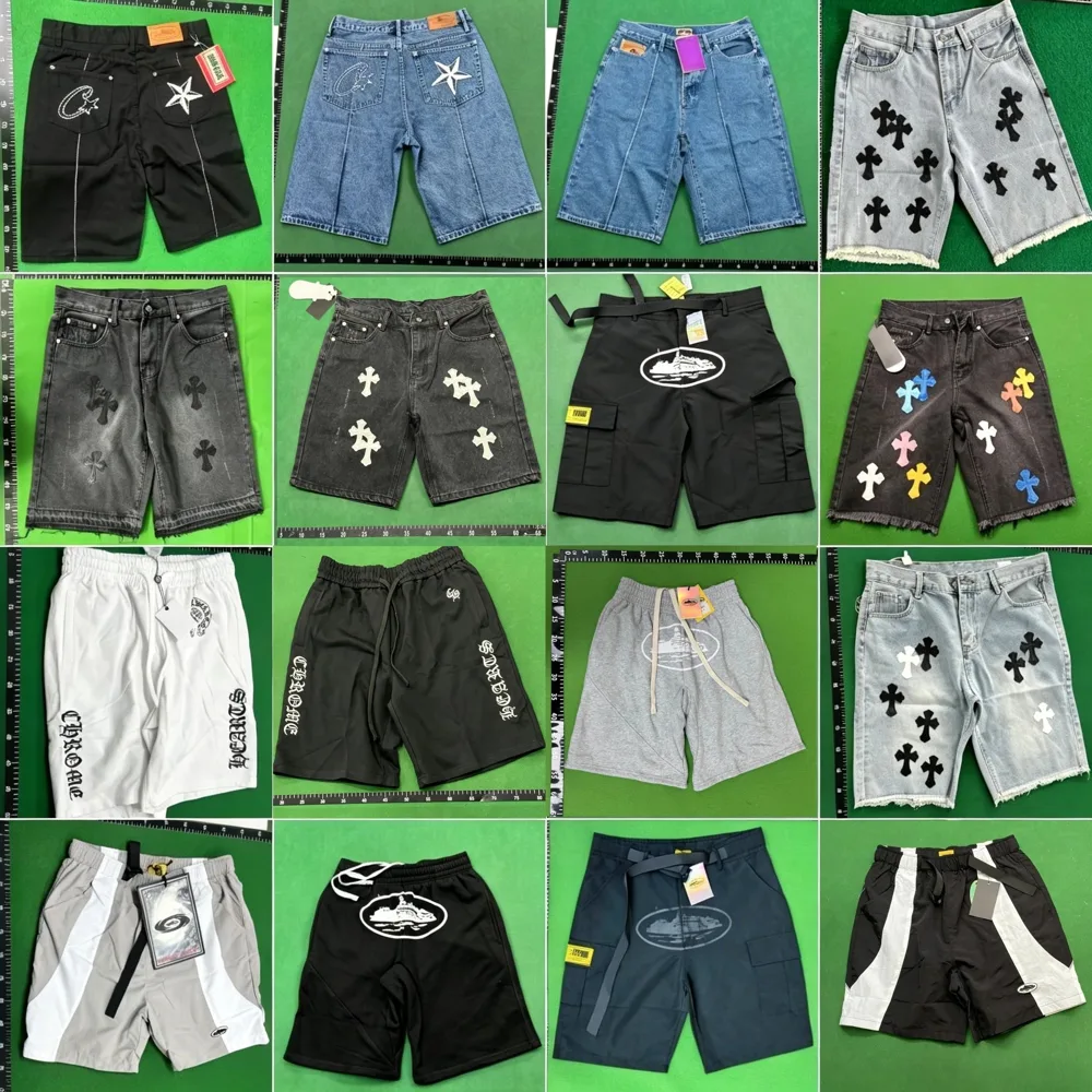 Chrome Hearts & Corteiz-Style Shorts Collection — Shorts find on the LitBuy Spreadsheet